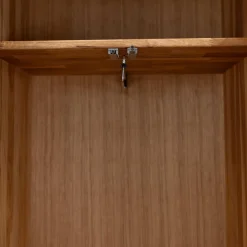 Armoire 2 portes en bois massif de chêne Genève - NordicStory