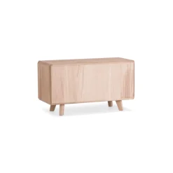 Banc avec rangements en bois massif Suède - VESKOR