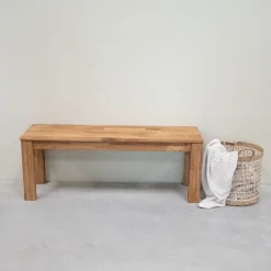 Banc en bois massif de chêne Mauritz 4 - NordicStory