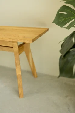 Banc en bois massif de chêne Harold – NordicStory