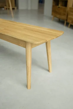 Banc en bois massif de chêne Escandi – NordicStory
