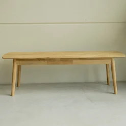 Banc en bois massif de chêne Escandi – NordicStory