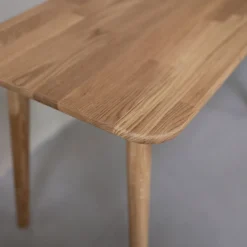 Banc ou table basse en bois massif de chêne Malmo - VESKOR