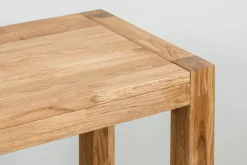 Banc rustique en bois massif de chêne Provence - NordicStory