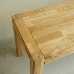 Banc rustique en bois massif de chêne Provence - NordicStory