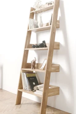 Bibliothèque en bois massif de chêne Escandi - NordicStory