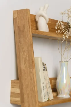 Bibliothèque en bois massif de chêne Escandi - NordicStory