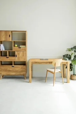 Bibliothèque en bois massif de chêne Escandi 3 - NordicStory