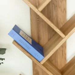 Bibliothèque sur pied en bois massif de chêne Bergen - VESKOR