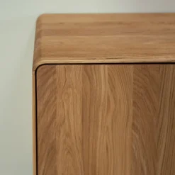 Buffet 3 portes en bois massif de chêne Genève 2 - NordicStory