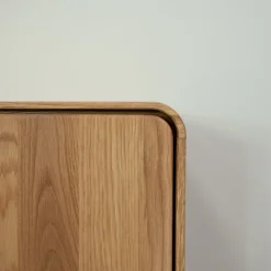 Buffet 3 portes en bois massif de chêne Genève 2 - NordicStory