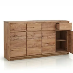 Buffet commode en bois massif de chêne Oregon 4.4 - NordicStory