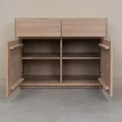 Buffet commode en bois massif de chêne Elsa 2 - NordicStory