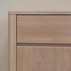 Buffet commode en bois massif de chêne Elsa 2 - NordicStory