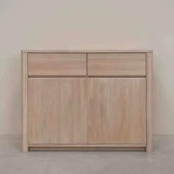 Buffet commode en bois massif de chêne Elsa 2 - NordicStory