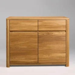 Buffet commode en bois massif de chêne Elsa 2 - NordicStory