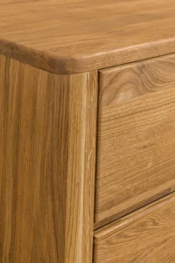 Buffet commode en bois massif de chêne Elsa 6 - NordicStory