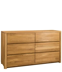 Buffet commode en bois massif de chêne Elsa 6 - NordicStory