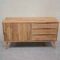 Buffet commode en bois massif de chêne Malmo 1 – VESKOR