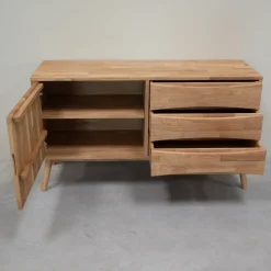 Buffet commode en bois massif de chêne Malmo 1 – VESKOR