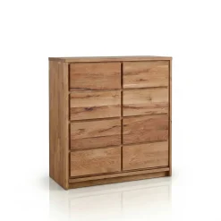 Buffet commode en bois massif de chêne Oregon 2.2 - NordicStory