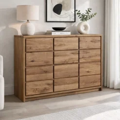 Buffet commode en bois massif de chêne Oregon 3.3 - NordicStory