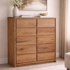 Buffet commode en bois massif de chêne Oregon 1.5 - NordicStory