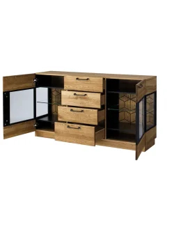Buffet en bois de chêne Mozaik 47 - LoftStory