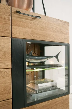 Buffet en bois de chêne Mozaik 47 - LoftStory
