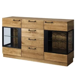 Buffet en bois de chêne Mozaik 47 - LoftStory