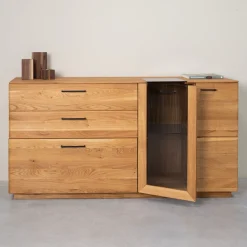 Buffet en bois massif de chêne Arvik 4 - NordicStory