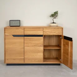 Buffet en bois massif de chêne Bremen 2 - NordicStory