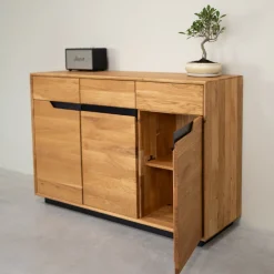 Buffet en bois massif de chêne Bremen 2 - NordicStory