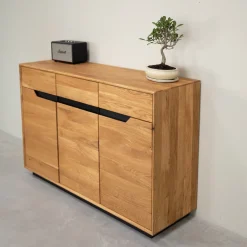 Buffet en bois massif de chêne Bremen 2 - NordicStory