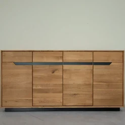 Buffet en bois massif de chêne Bremen - NordicStory