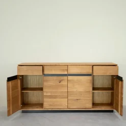 Buffet en bois massif de chêne Bremen - NordicStory