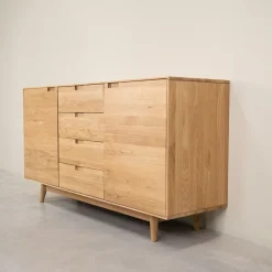 Buffet en bois massif de chêne Escandi Atelier - NordicStory