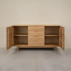 Buffet en bois massif de chêne Escandi Atelier - NordicStory