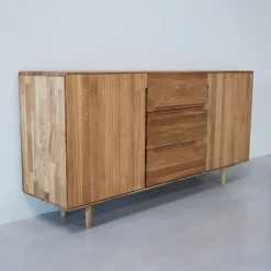 Buffet en bois massif de chêne AMANDI 323 - VESKOR