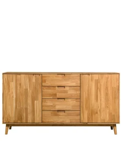 Buffet en bois massif de chêne Escandi 3 - NordicStory