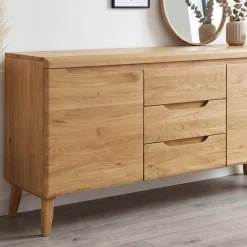 Buffet en bois massif de chêne Milan 3 - NordicStory