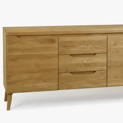 Buffet en bois massif de chêne Milan 3 - NordicStory