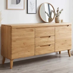 Buffet en bois massif de chêne Milan 3 - NordicStory