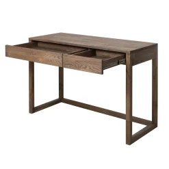 Bureau console en bois massif de chêne Danemark - NordicStory