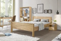 Bureau console en bois massif de chêne Danemark - NordicStory