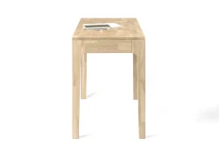 Bureau console en bois massif de chêne Axel I - NordicStory