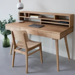 Bureau en bois massif de chêne Malmo 2 - VESKOR
