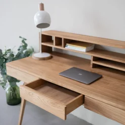 Bureau en bois massif de chêne Malmo 2 - VESKOR