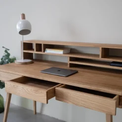Bureau en bois massif de chêne Malmo 2 - VESKOR
