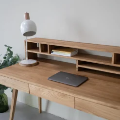 Bureau en bois massif de chêne Malmo 2 - VESKOR